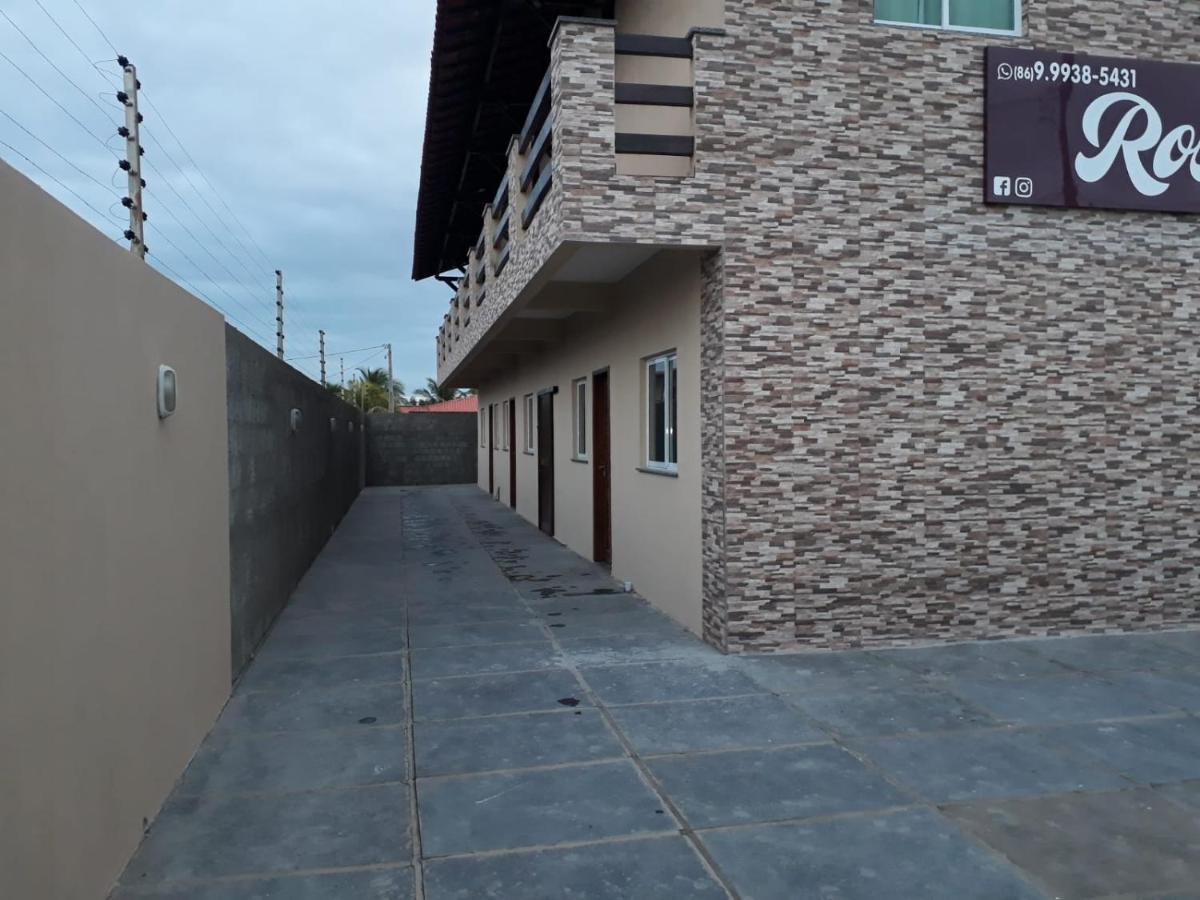 Pousada Rosa Mar Luis Correia Ngoại thất bức ảnh